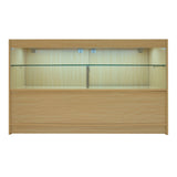 Conjunto de Balcões Comerciais com Luz LED "PHOENIX" CM60 + 2xC1500 + TB60 – cor Maple