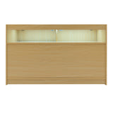 Conjunto de Balcões Comerciais com Luz LED "SAGITTARIUS " LM60 + 2xB1500 + TB60 – cor Maple