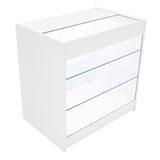 Conjunto de Balcões Comerciais com Luz LED "HELIOS" CM60+ 2x K900 – cor Branco