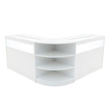 Conjunto de Balcões Comerciais com Luz LED "THESEUS" LM60+ 2x B1200 – cor Branco
