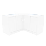 Conjunto de Balcões Comerciais com Luz LED "THESEUS" LM60+ 2x B900 – cor Branco