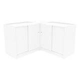 Conjunto de Balcões Comerciais com Luz LED  "CALLIOPE" LM60 + K900 + C900 – cor Branco