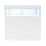 Conjunto de Balcões Comerciais com Luz LED "LUNA" CM60 + 2xB900 + TB60 – cor Branco