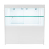 Conjunto de Balcões Comerciais com Luz LED "PHOENIX" CM60 + 2xC900 + TB60 – cor Branco