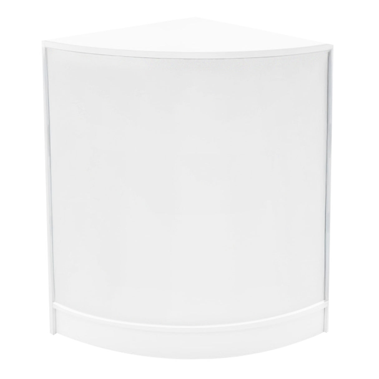 Conjunto de Balcões Comerciais com Luz LED "ARIES" CM60 + 2xK900 + TB60 – cor Branco