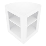 Conjunto de Balcões Comerciais com Luz LED "POLARIS" CM60 + B900 + K900 + TB60 – cor Branco