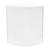 Conjunto de Balcões Comerciais com Luz LED "VEGA" CM60 + K900 + C900 + TB60 – cor Branco