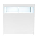 Conjunto de Balcões Comerciais com Luz LED "SAGITTARIUS " LM60 + 2xB900 + TB60 – cor Branco