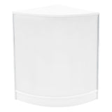 Conjunto de Balcões Comerciais com Luz LED "IRIS" CM60+ 2x B1200 – cor Branco