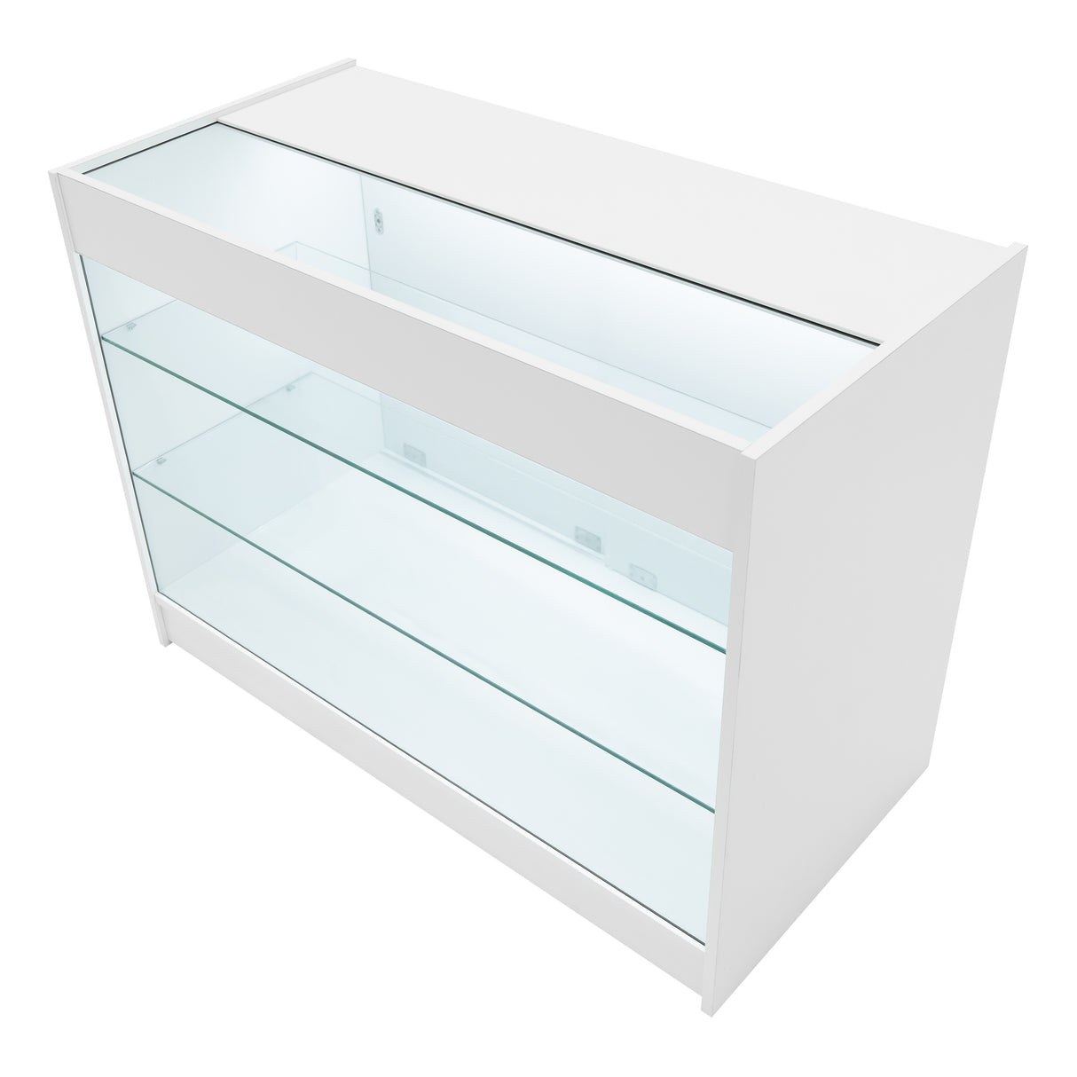 Conjunto de Balcões Comerciais com Luz LED "HELIOS" CM60+ 2x K1200 – cor Branco