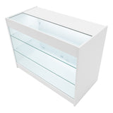 Conjunto de Balcões Comerciais com Luz LED "HELIOS" CM60+ 2x K1200 – cor Branco