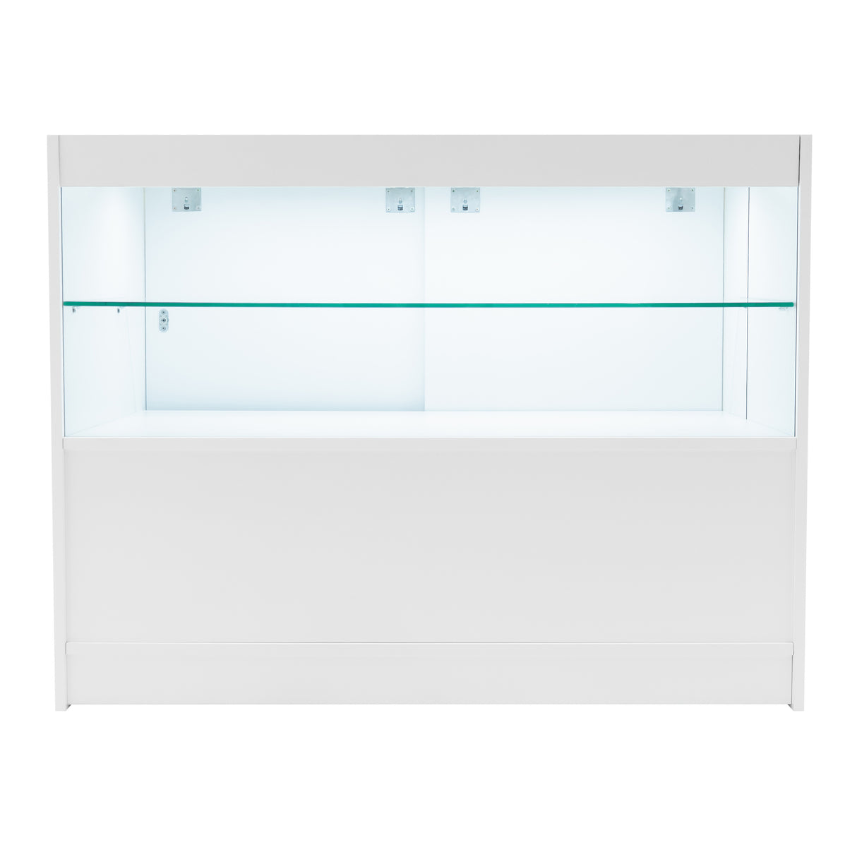 Conjunto de Balcões Comerciais com Luz LED "ANDROMEDA" LM60+ 2x C1200 – cor Branco