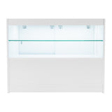 Conjunto de Balcões Comerciais com Luz LED "PHOENIX" CM60 + 2xC1200 + TB60 – cor Branco