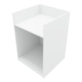 Conjunto de Balcões Comerciais com Luz LED "VEGA" CM60 + K1200 + C1200 + TB60 – cor Branco