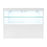 Conjunto de Balcões Comerciais com Luz LED "ECLIPSE" LM60 + 2xC1200 + TB60 – cor Branco