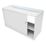 Conjunto de Balcões Comerciais com Luz LED "HELIOS" CM60+ 2x K1500 – cor Branco