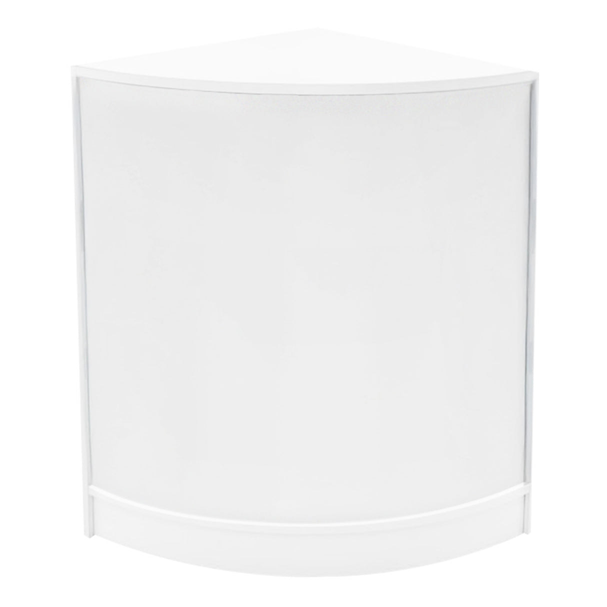 Conjunto de Balcões Comerciais com Luz LED "ADONIS" CM60 + B1500 + C1500 – cor Branco