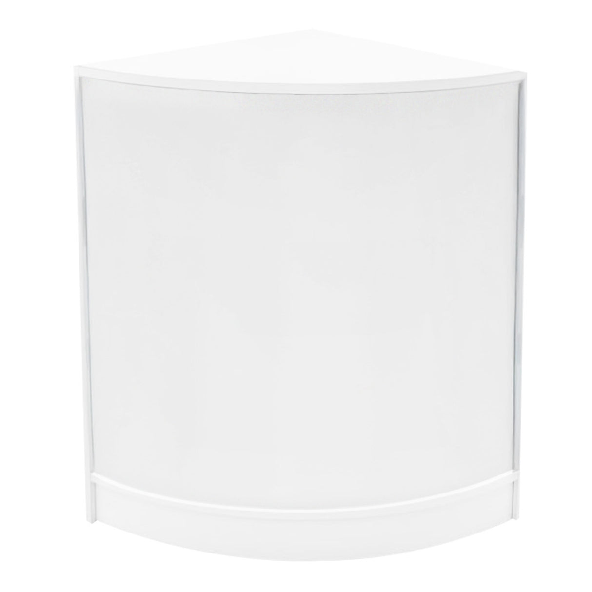 Conjunto de Balcões Comerciais com Luz LED  "TRITON" CM60 + K1500 + B1500 – cor Branco