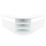 Conjunto de Balcões Comerciais com Luz LED "THESEUS" LM60+ 2x B1500 – cor Branco