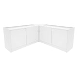 Conjunto de Balcões Comerciais com Luz LED  "CALLIOPE" LM60 + K1500 + C1500 – cor Branco
