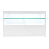 Conjunto de Balcões Comerciais com Luz LED "PHOENIX" CM60 + 2xC1500 + TB60 – cor Branco