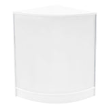 Conjunto de Balcões Comerciais com Luz LED "GRAVITY" CM60 + B1500 + C1500 + TB60 – Branco