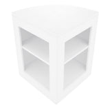 Conjunto de Balcões Comerciais com Luz LED "VEGA" CM60 + K1500 + C1500 + TB60 – cor Branco