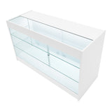 Conjunto de Balcões Comerciais com Luz LED "ASTRO" LM60 + 2xK1500 + TB60 – cor Branco