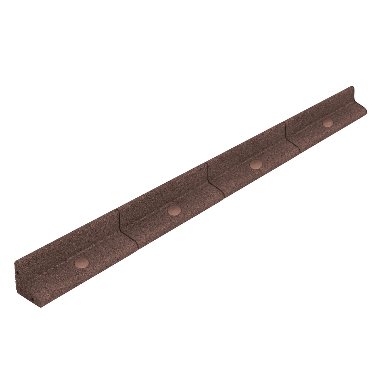 Borda Flexível para Jardim 31.2m com Martelo de Borracha – Castanha