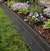 Borda Flexível para Jardim 4 x 1.2 m com Martelo de Borracha – Cinzenta