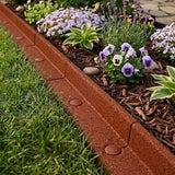 Borda Flexível para Jardim 8 x 1.2 m com Martelo de Borracha – Terracota