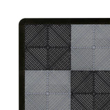 Placas de Polipropileno com Canais de Ventilação (120un) e Bordas - Preto (60un) e Cinza (60un)