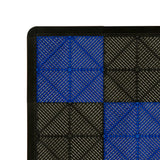 Placas de Polipropileno com Canais de Ventilação (120un) e Bordas - Preto (60un) e Azul (60un)
