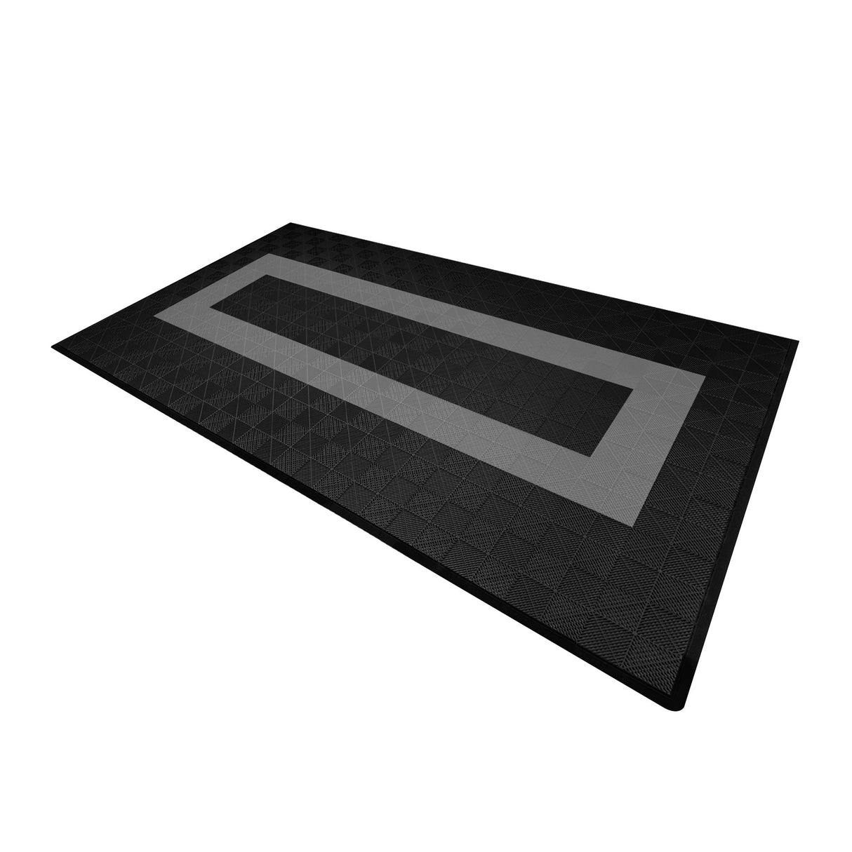 Placas de Polipropileno com Canais de Ventilação (120un) e Bordas - Preto (90un) e Cinza (30un)