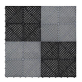 Placas de Polipropileno com Canais de Ventilação (120un) e Bordas - Cinza (90un) e Preto (30un)