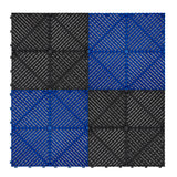 Placas de Polipropileno com Canais de Ventilação (120un) e Bordas - Azul (90un) e Preto (30un)