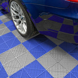 Placas de Polipropileno com Canais de Ventilação (240un) e Bordas - Cinza (120un) e Azul (120un)
