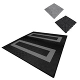 Placas de Polipropileno com Canais de Ventilação (225 un) e Bordas - Preto (165un) y Cinza (60un)
