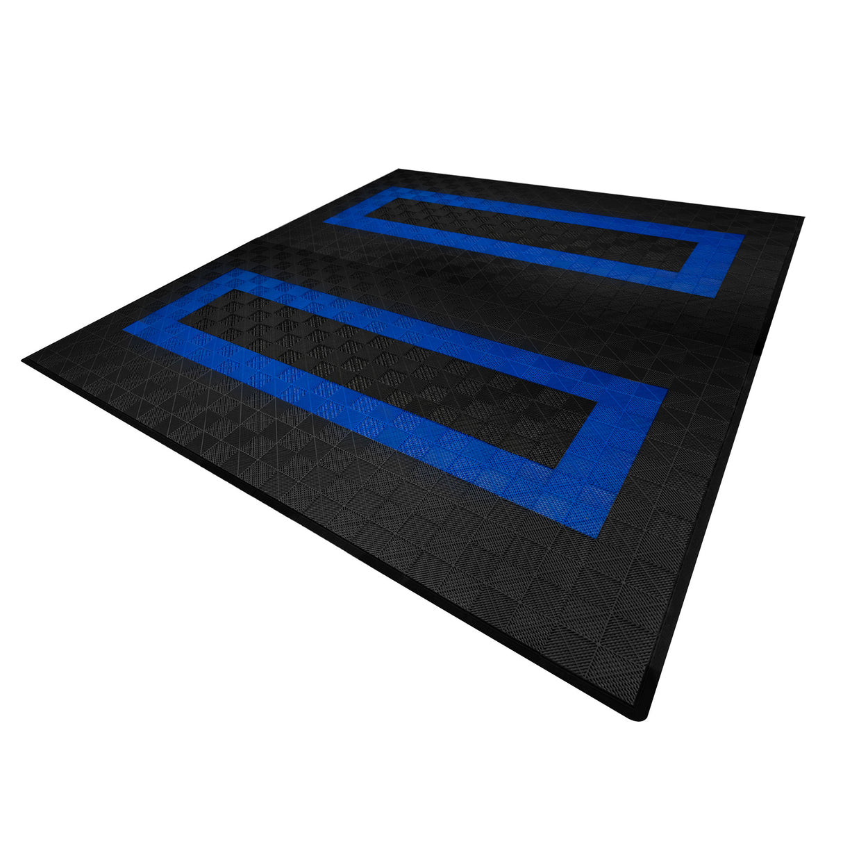 Placas de Polipropileno com Canais de Ventilação (225 un) e Bordas - Preto (165un) y Azul (60un)