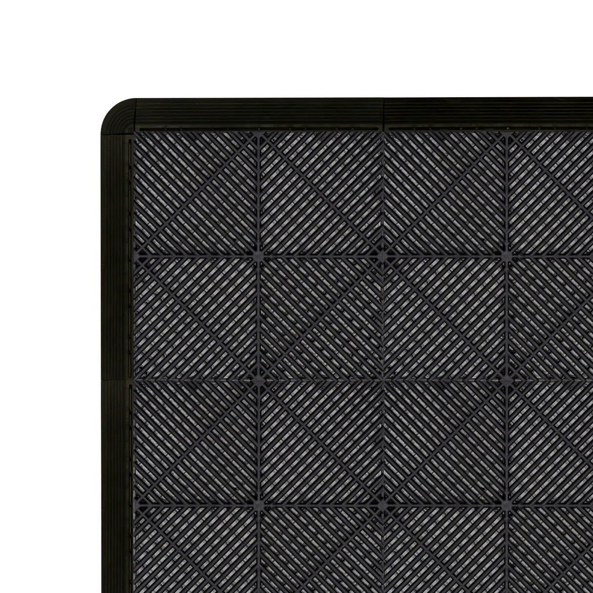 Placas de Polipropileno com Canais de Ventilação (225 un) e Bordas - Preto (165un) y Azul (60un)