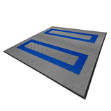 Placas de Polipropileno com Canais de Ventilação (225 un) e Bordas - Cinza (165un) y Azul (60un)