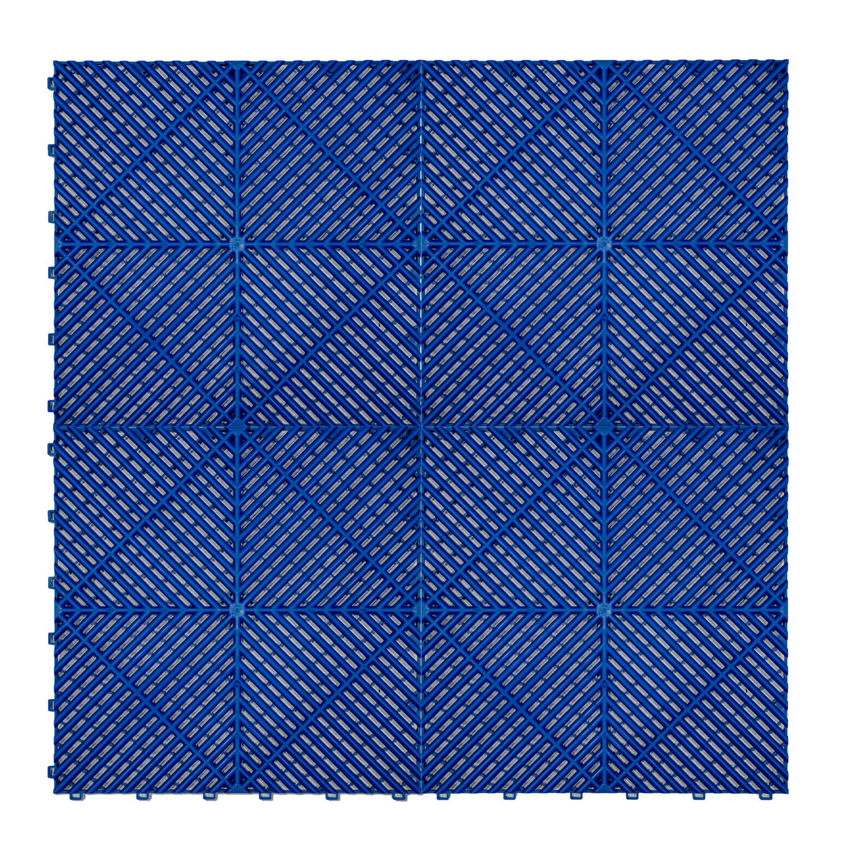Placas de Polipropileno (120 un) com Bordas - Azul + Luz LED Hexagonal para Teto