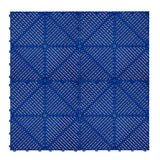 Placas de Polipropileno (120 un) com Bordas - Azul + Luz LED Hexagonal para Teto