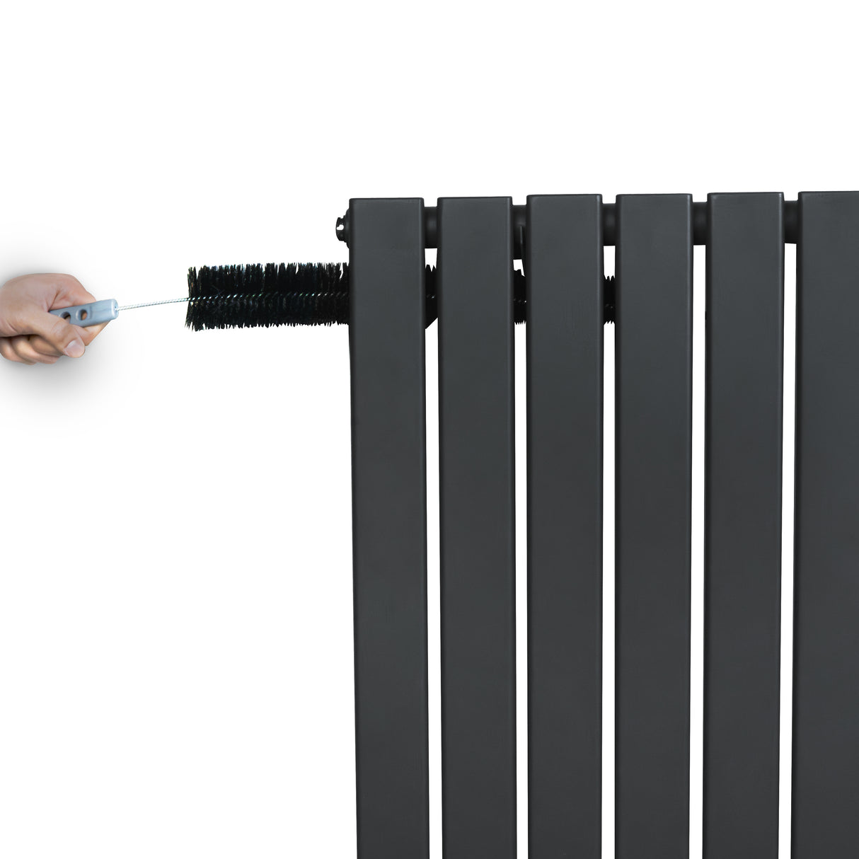 Radiador de Coluna Única – 600 mm x 700 mm – Cinza Antracite