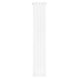 Radiador de coluna única branco, 1600 mm x 280 mm, com design elegante e superfícies lisas, ideal para aquecimento eficiente