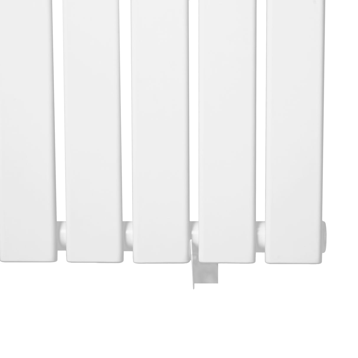 Radiador de coluna única branco, com design moderno e linhas retas, medindo 1600 mm x 560 mm, ideal para aquecimento eficiente