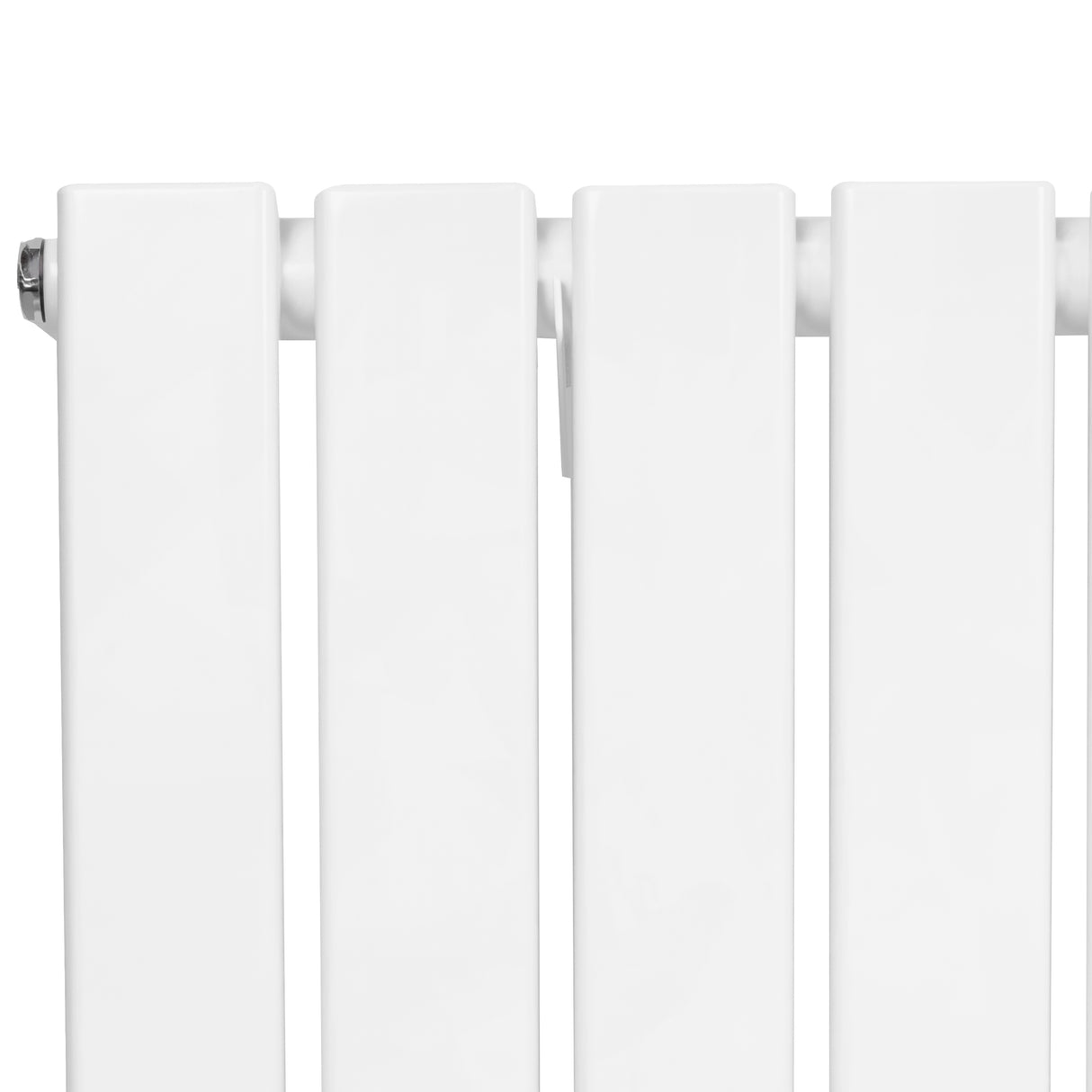 Radiador de coluna única branco, 1600 mm x 700 mm, com acabamento liso e moderno, ideal para aquecer ambientes com estilo