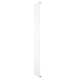 Radiador de coluna única branco, 1800 mm x 280 mm, com design elegante e superfícies lisas, ideal para aquecimento eficiente