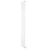 Radiador de coluna única branco, 1800 mm x 280 mm, com design elegante e superfícies lisas, ideal para aquecimento eficiente