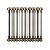 Radiador Tradicional de 2 Colunas - 600 x 605mm - Metal Cru